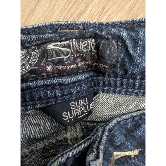 Sz 20 L 31 Silver Suki Surplus Mid Rise Bootcut Jeans Plus Size! - Picture 12 of 12